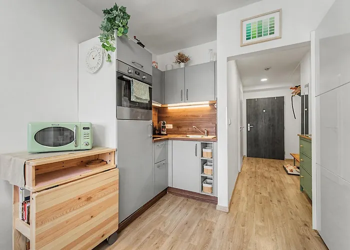 Stylish In Smichov, Private Parking, Free Gym Appartement